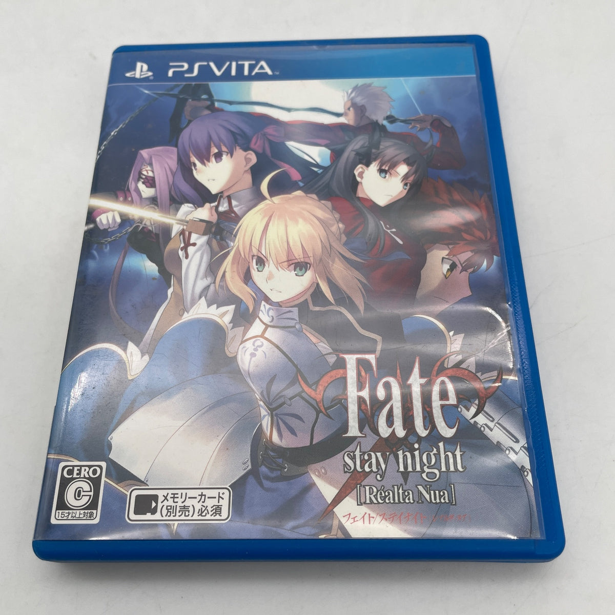 PS VITA Fate stay night Realta Nua PlayStation PSV Japan Import Game