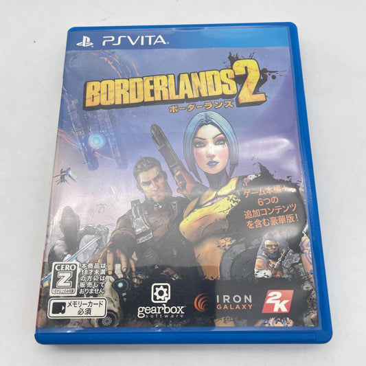 PS Vita Borderlands 2 Playstation Vita PSV CERO rating Z Japan Import