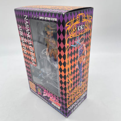 Super Action Statue JoJo 5 Narancia Ghirga & As Aero Smith Figure Medicos SAS