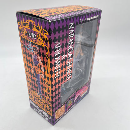 Super Action Statue JoJo 5 Narancia Ghirga & As Aero Smith Figure Medicos SAS