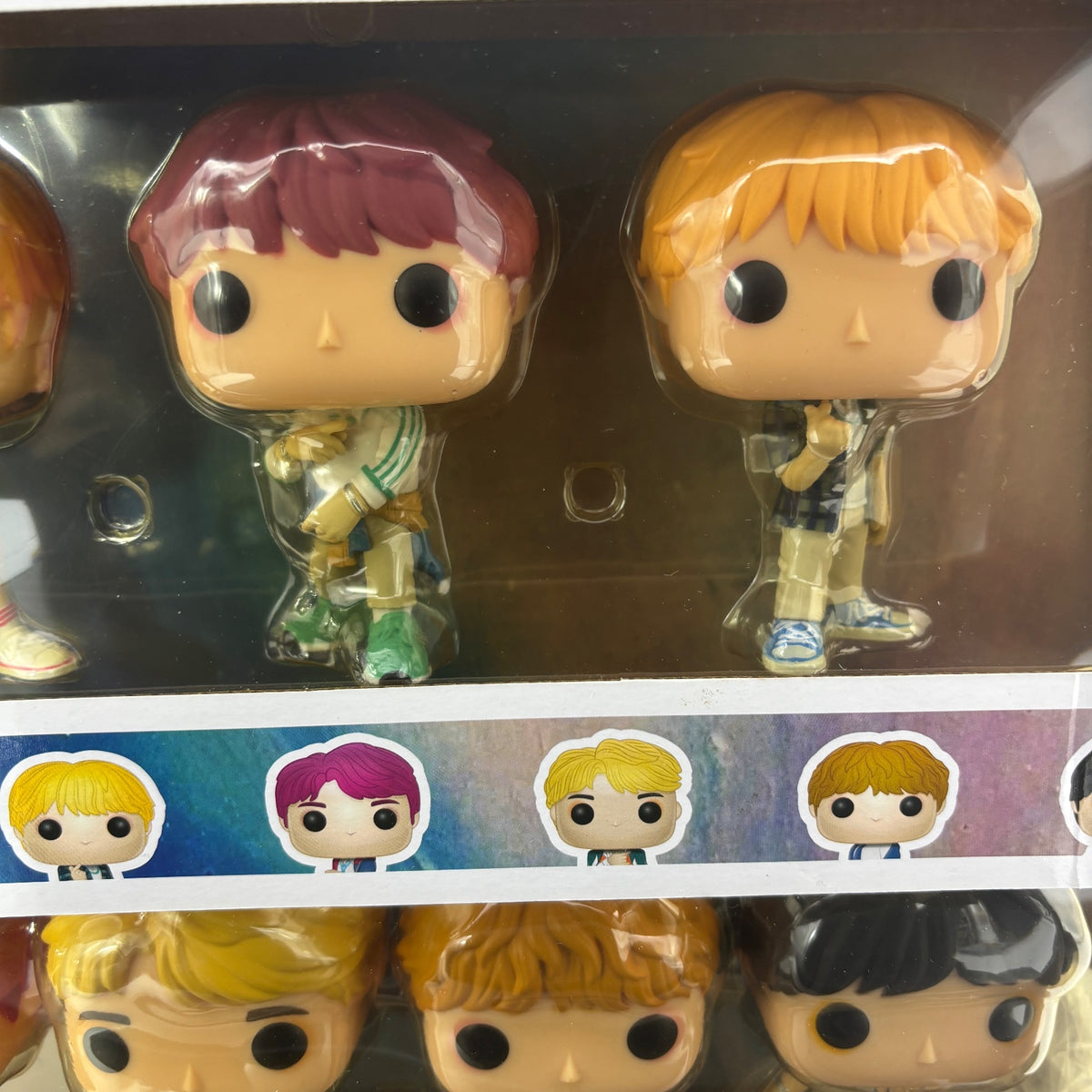 BTS Funko POP ROCKS 7 Pack Figure KPOP Toy V JIN JUNG KOOK RM JIMIN SUGA J-HOPE
