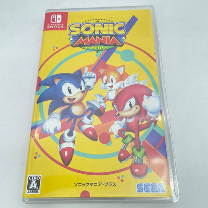 Nintendo Switch Sonic Mania Plus w/Soundtrack CD Art Book Japan Import