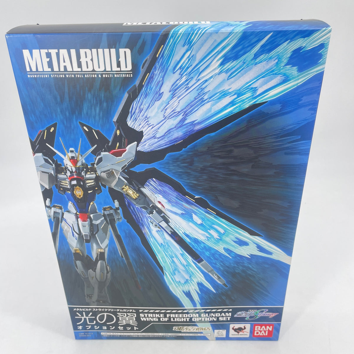 Metal Build Strike Freedom Gundam Light Wing Option Set Figure Bandai Japan