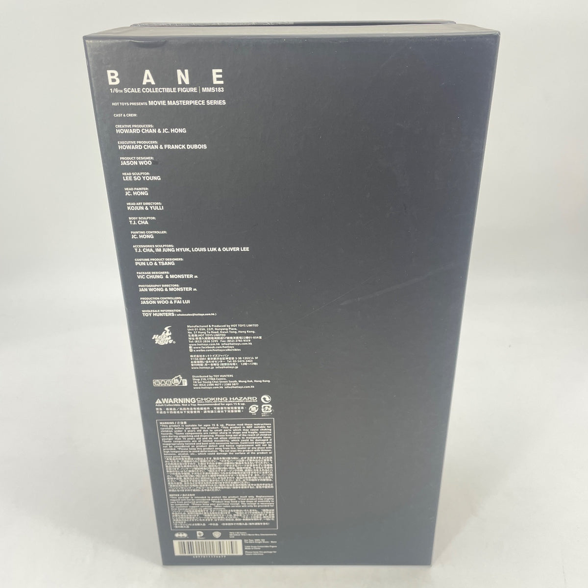 Hot Toys The Dark Knight Rises Bane 1/6 Action Figure Movie Masterpiece MMS183