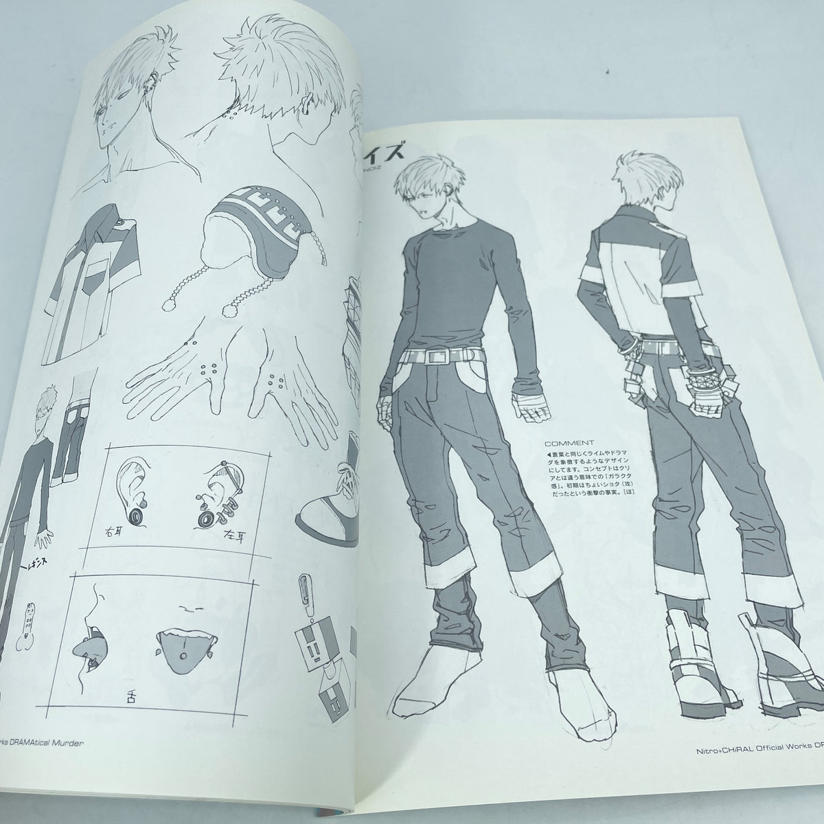 Dramatical Murder Nitro CHiRAL Official Works Art Book Illustrations Japan