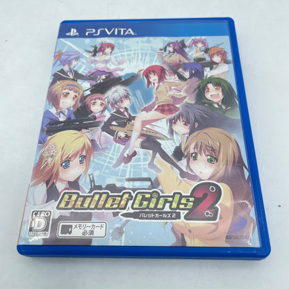 PS Vita Bullet Girls 2 Playstation Vita Region Free Japan Import game soft