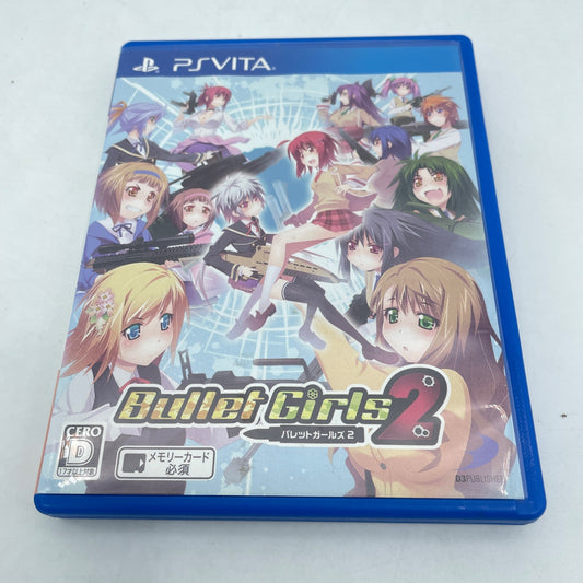 PS Vita Bullet Girls 2 Playstation Vita Region Free Japan Import game soft