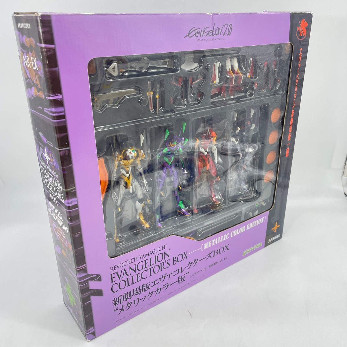 Revoltech Evangelion Metallic Figure Theatrical Version Collector's Box Kaiyodo