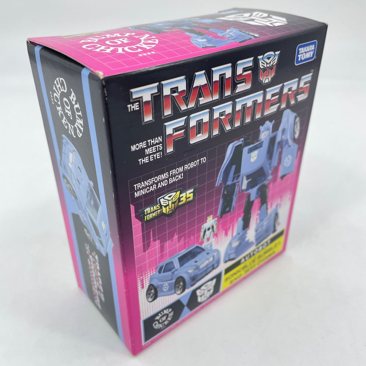 Figure TRANSFORMERS SONICBLUE BUMBLE & EXO-SUIT CHAMA BUMP OF CHICKEN