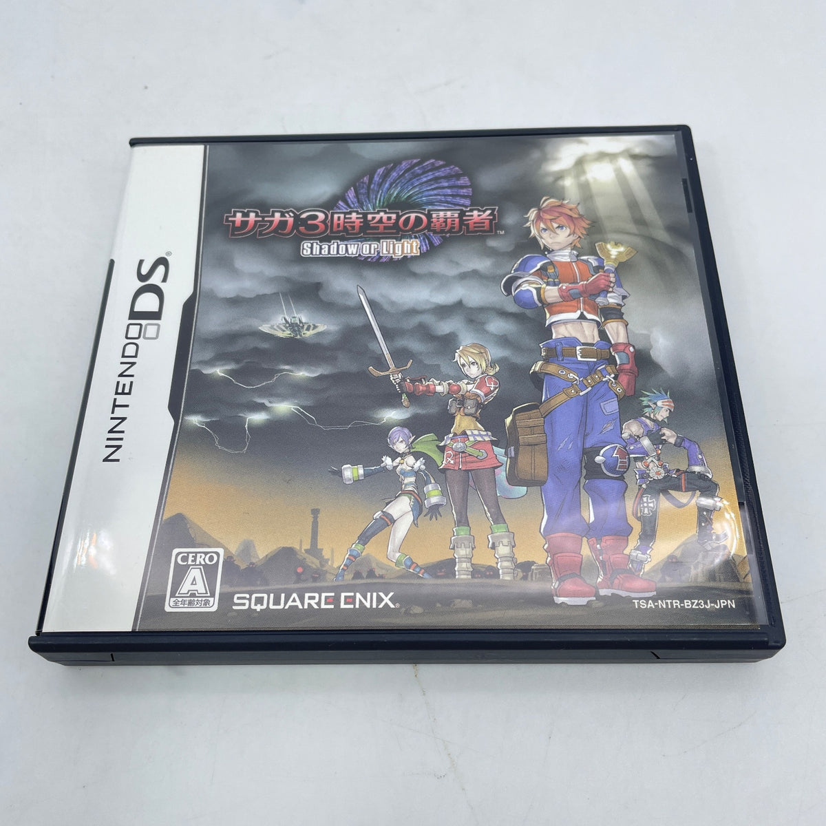 Nintendo DS SaGa 3 Jikuu no Hasha Shadow or Light SQUARE ENIX Japan Import Game
