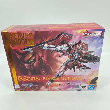 METAL ROBOT Spirits GundamSEED FREEDOM Immortal Justice Gundam Action w/Box