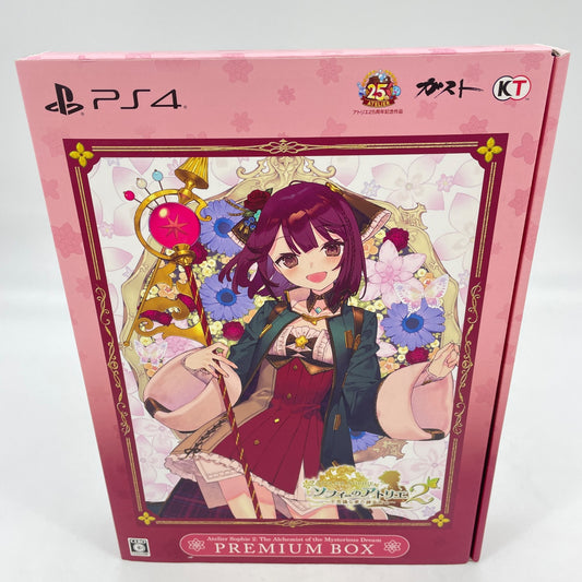 PS4 Soft Sophie's Atelier 2 Mysterious Dream Alchemist premium Box Poster Book