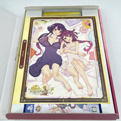 PS4 Soft Sophie's Atelier 2 Mysterious Dream Alchemist premium Box Poster Book