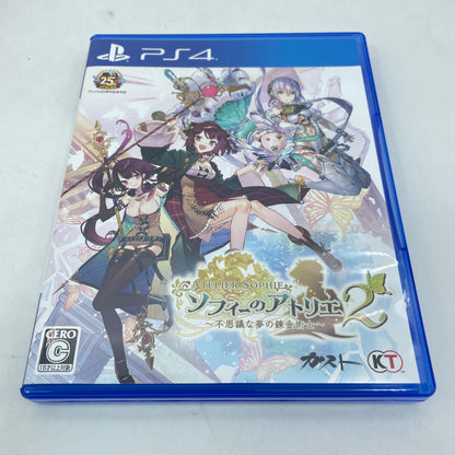 PS4 Soft Sophie's Atelier 2 Mysterious Dream Alchemist premium Box Poster Book