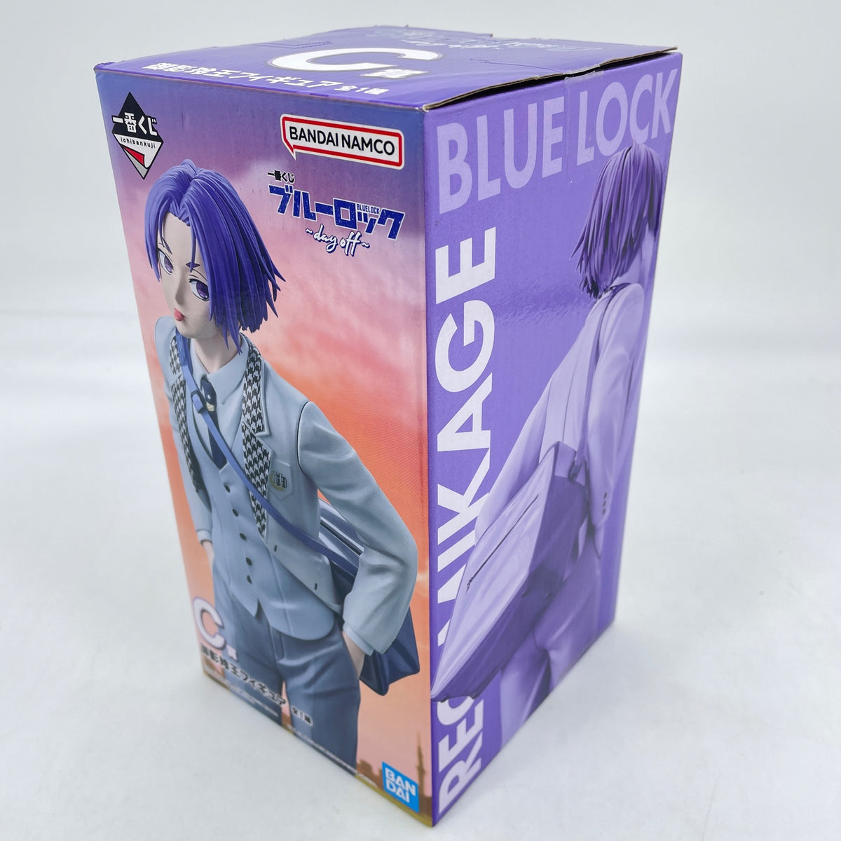 BANDAI Ichiban Kuji Blue Lock day off C Prize Reo Mikage Figure JP w/Box