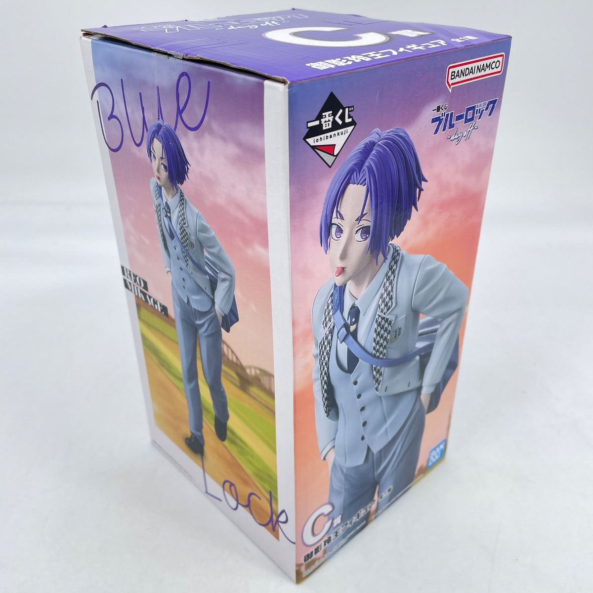 BANDAI Ichiban Kuji Blue Lock day off C Prize Reo Mikage Figure JP w/Box