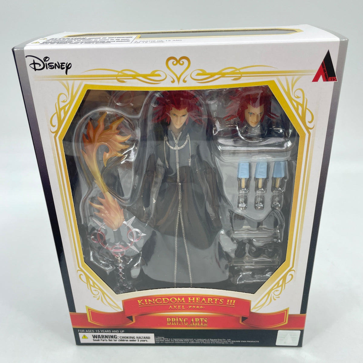 Figure BRING ARTS Axel Action Figure Kingdom Hearts III Japan Square Enix