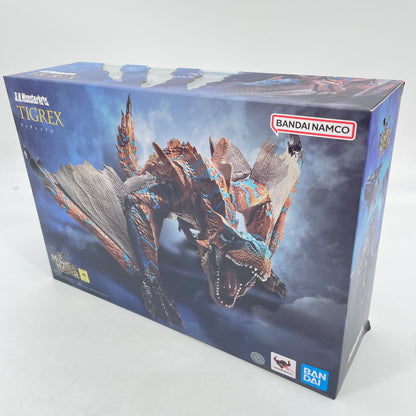 S.H.MonsterArts Monster Hunter Rise Tigrex Figure BANDAI