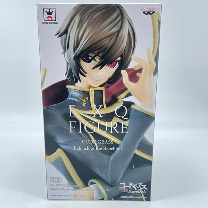 Code Geass Lelouch of the Rebellion 26cm EXQ Figure Lelouch Lamperouge Ver.2 Toy