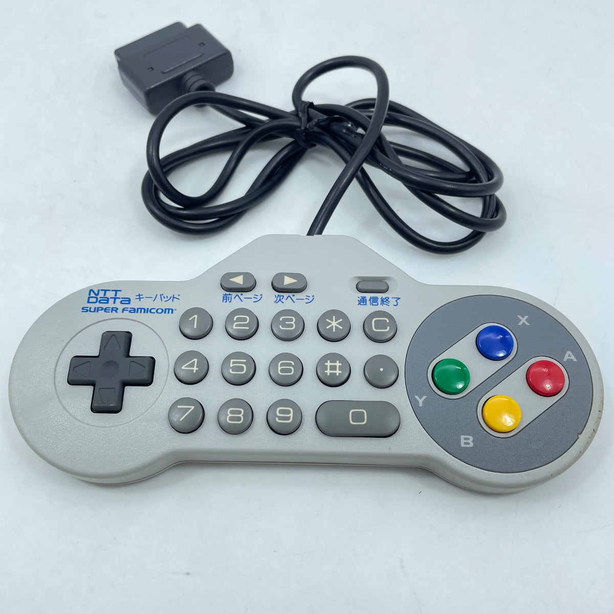 NTT DATA KEYPAD NDK10 For Super Famicom Controller Key pad Nintendo Game