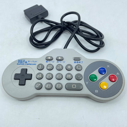 NTT DATA KEYPAD NDK10 For Super Famicom Controller Key pad Nintendo Game