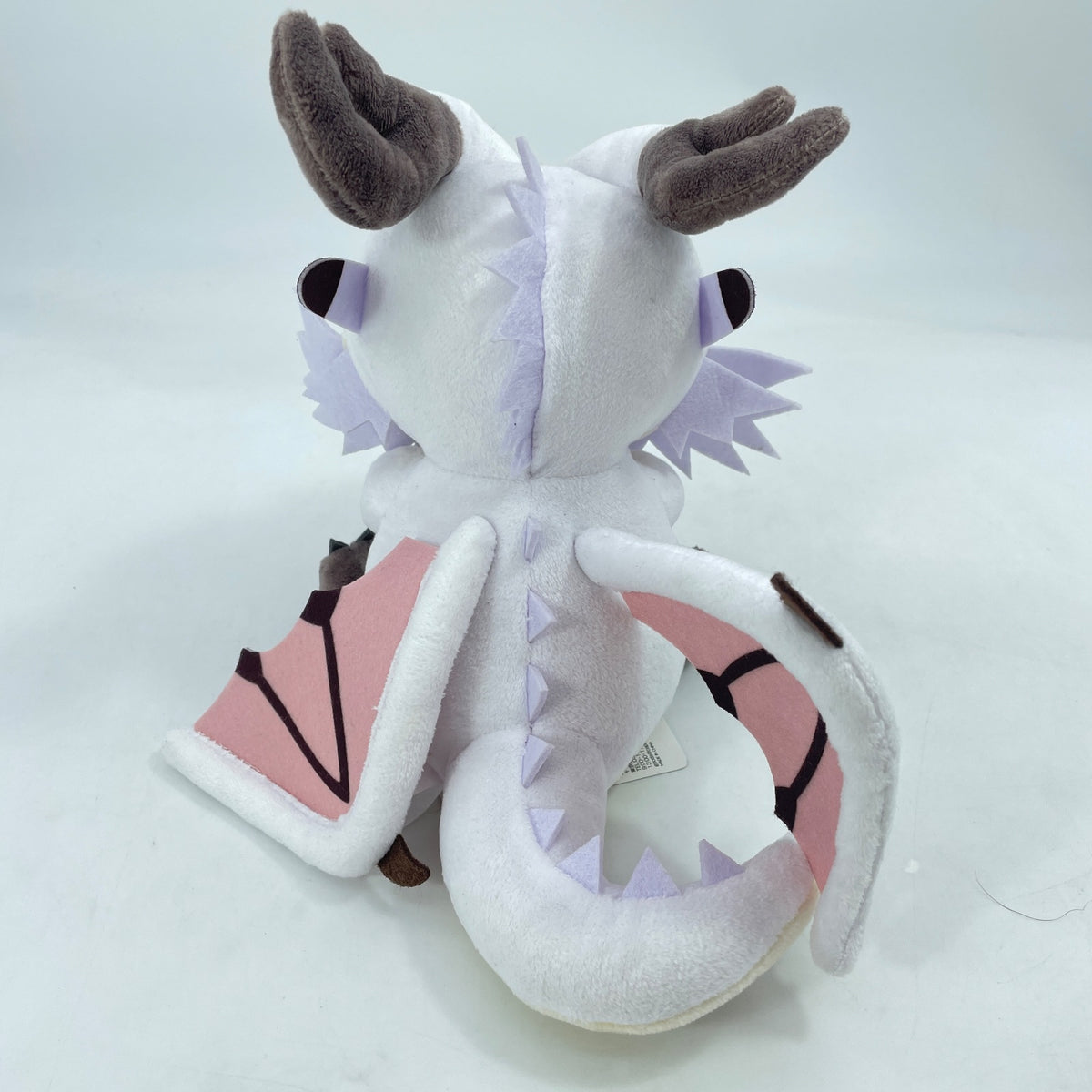 Capcom Monster Hunter Chibi Deformed Plush White Fatalis Japan