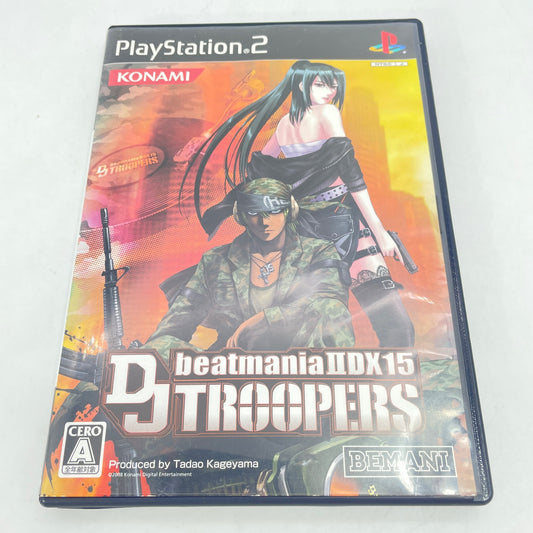 beatmania IIDX 15 DJ Troopers Playstation 2 PS2 Japan USED