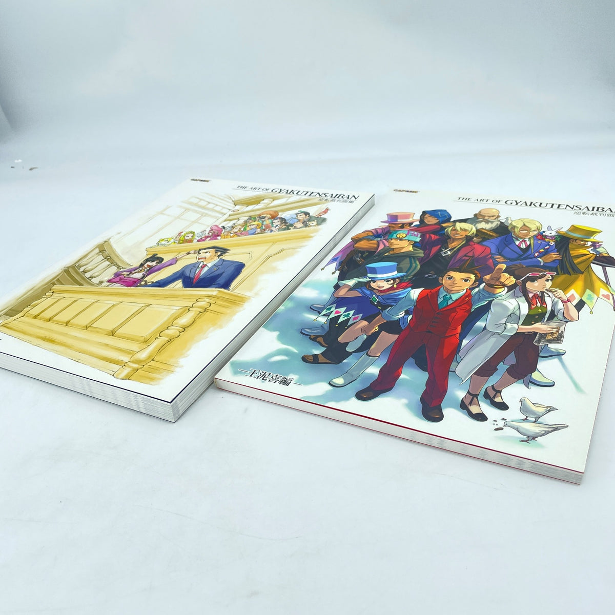 The ART OF GYAKUTENSAIBAN Ace Attorney illustration Capcom Official Books