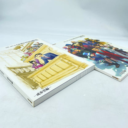 The ART OF GYAKUTENSAIBAN Ace Attorney illustration Capcom Official Books