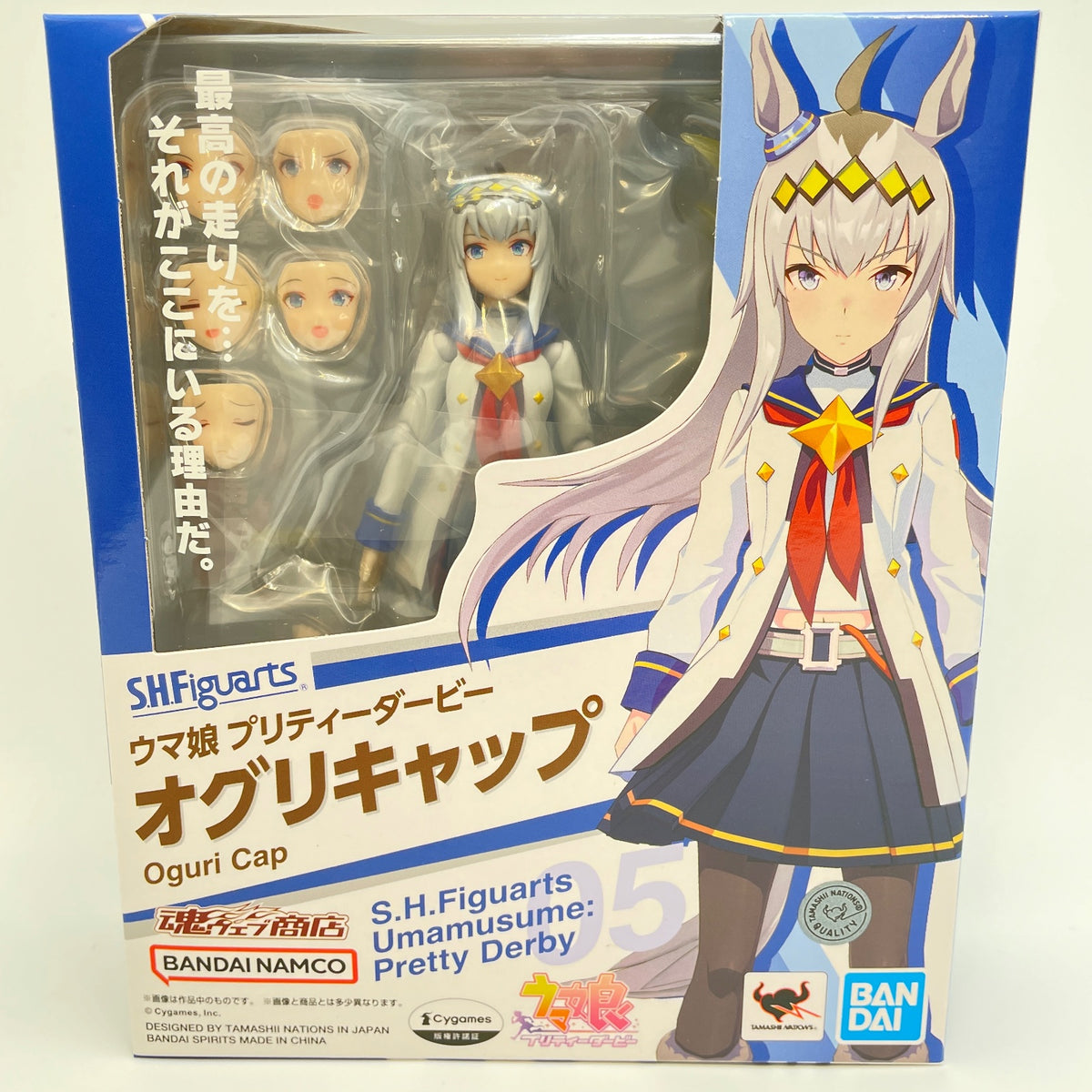 S.H.Figuarts Uma Musume Pretty Derby Oguri Cap 140mm ABS PVC ActionFigure w/Box