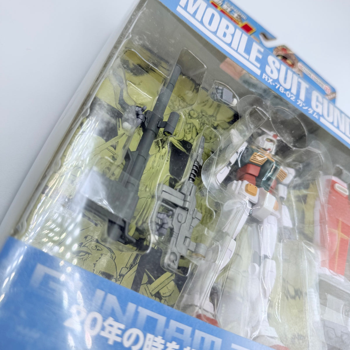 The Origin RX-78-02 Gundam Action Figure Mobile Suit Gundam Japan BANDAI
