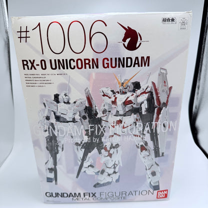 RX-0 Unicorn Gundam Figure GUNDAM FIX FIGURATION METALCOMPOSITE #1006 Bandai
