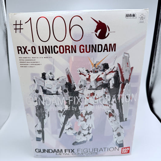 RX-0 Unicorn Gundam Figure GUNDAM FIX FIGURATION METALCOMPOSITE #1006 Bandai