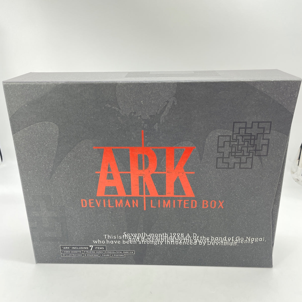 DEVILMAN LIMITED BOX ARK Art Book Complete Set Japan GO NAGAI