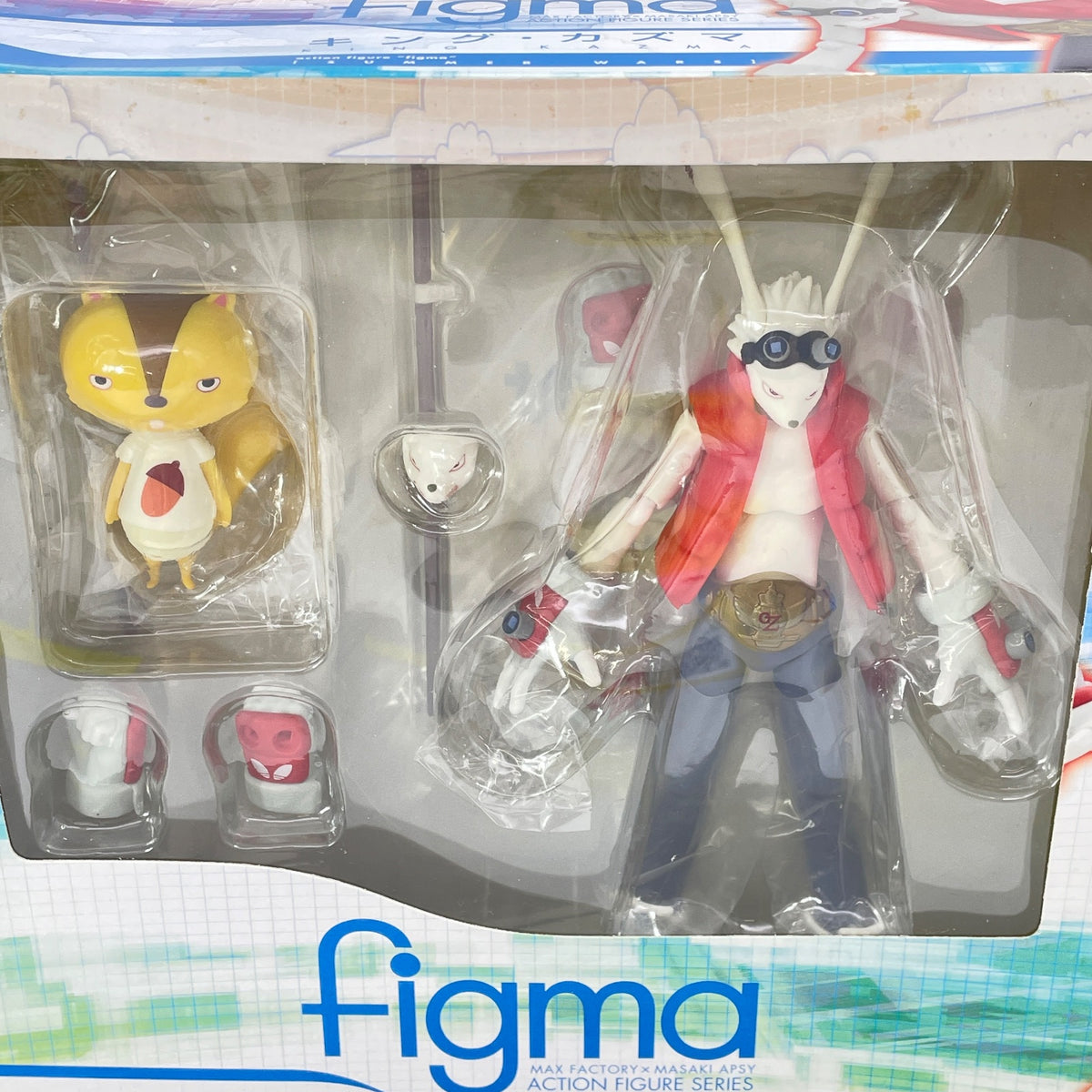 Figma Summer Wars King Kazuma Action Figure ABS PVC Max Factory From Japan