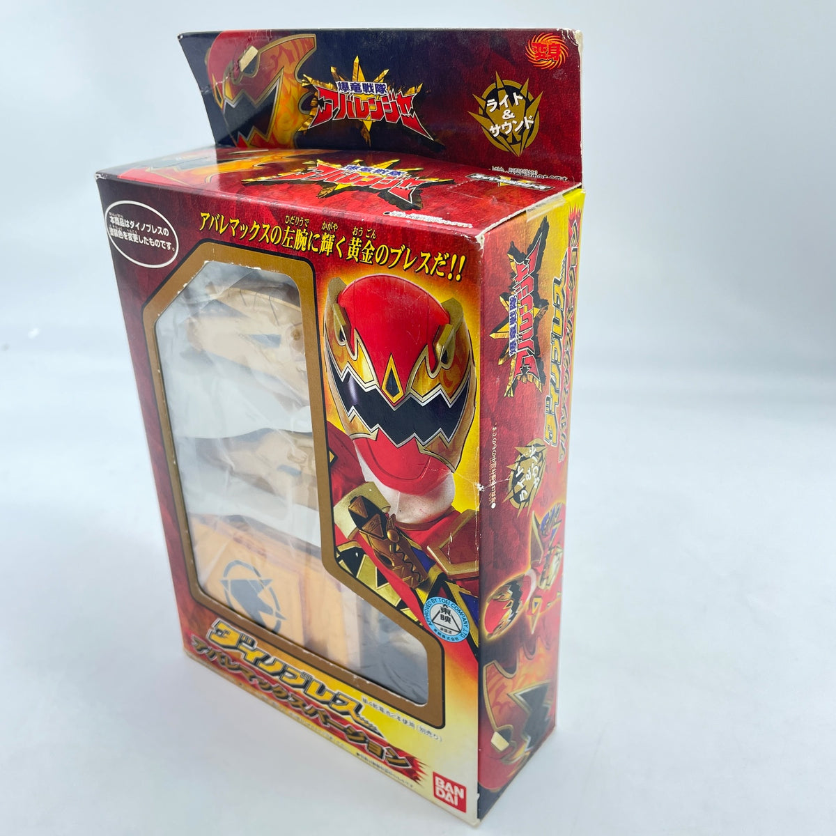 BANDAI DX Dino Brace Abare Max Ver. Power Rangers Dino Thunder Abaranger