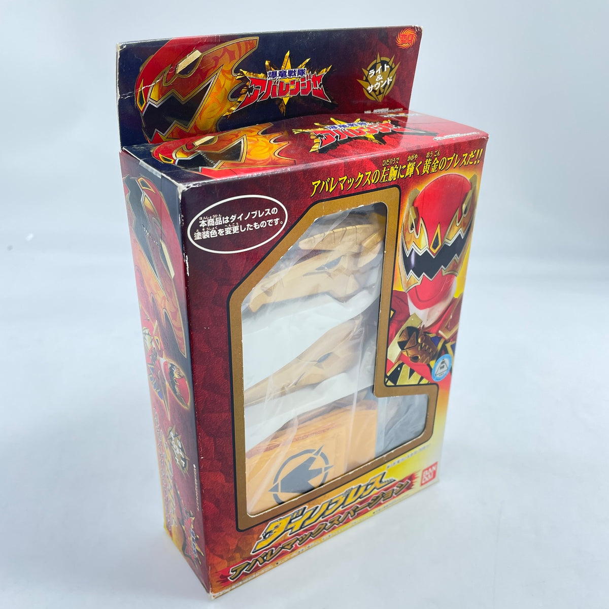 BANDAI DX Dino Brace Abare Max Ver. Power Rangers Dino Thunder Abaranger