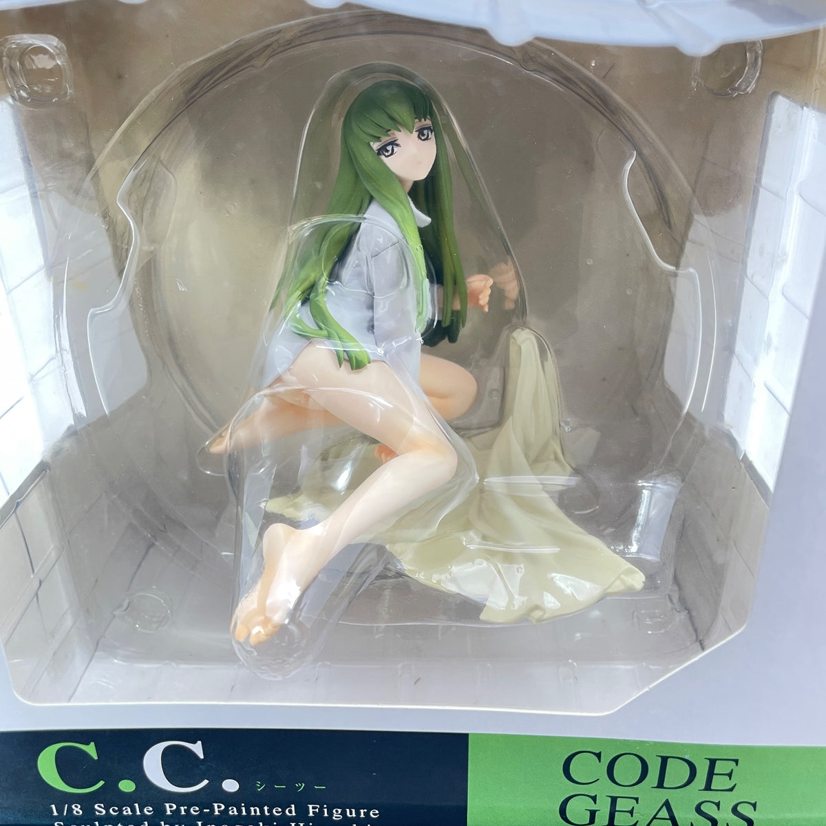 Code Geass Lelouch of the Rebellion C.C.1/8 PVC Figure Alpha Omega Japan Import