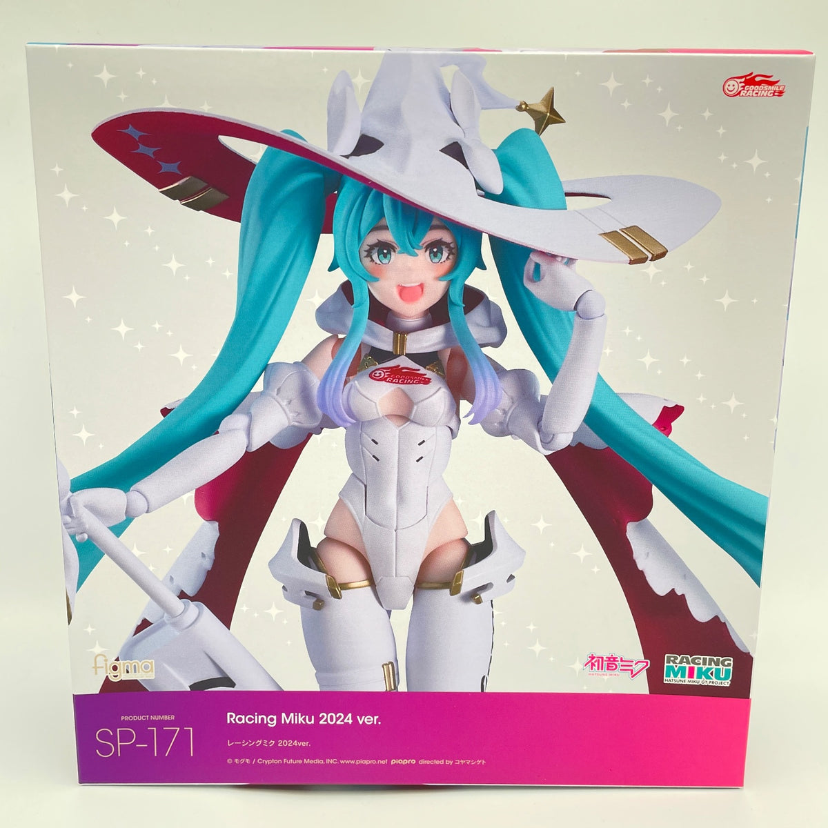 figma Hatsune Miku GT Project Racing Miku 2024 Ver. Figure JP w/Box