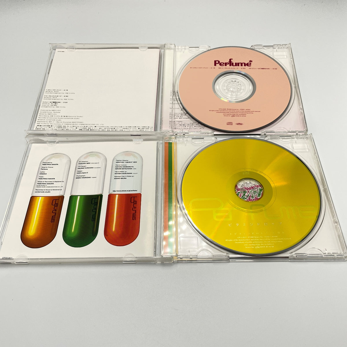 Perfume 3CD & 1DVD Prima Box Fan Service Rare Limited Japan Yasutaka Nakata used