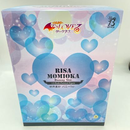 To LOVE Ru Darkness Risa Momioka Bunny Ver. 1/4 PVC Figure FREEing Japan Import