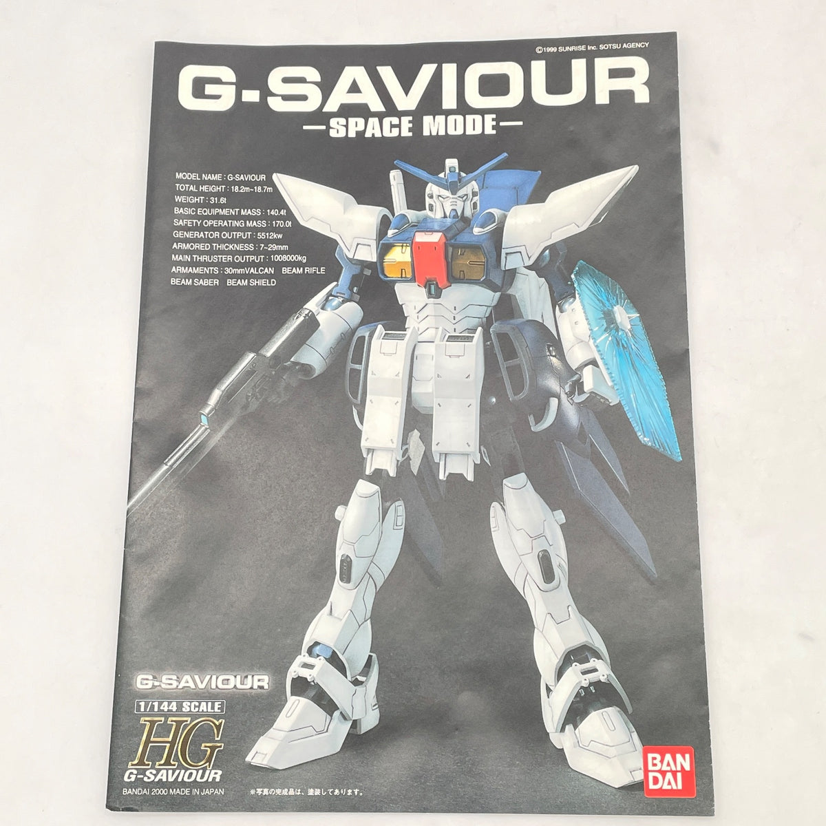 HG 1/144 Gundam G-Saviour Space Mode GS-01 Model Kit Mark Curran BANDAI