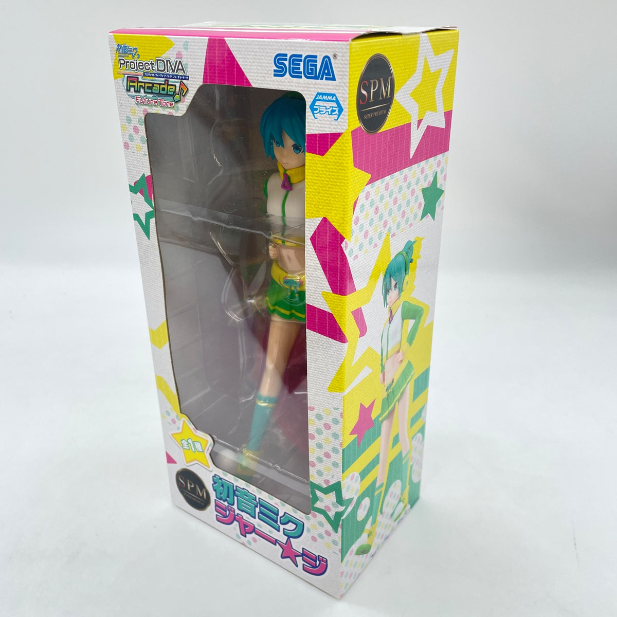 SEGA Hatsune Miku Project DIVA Arcade Future Tone SPM Figure Hatsune Miku Jersey