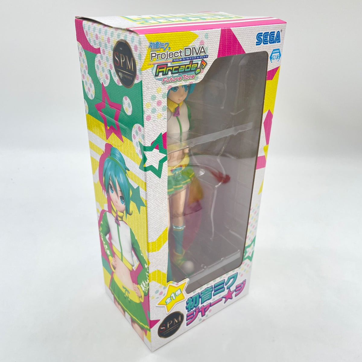 SEGA Hatsune Miku Project DIVA Arcade Future Tone SPM Figure Hatsune Miku Jersey