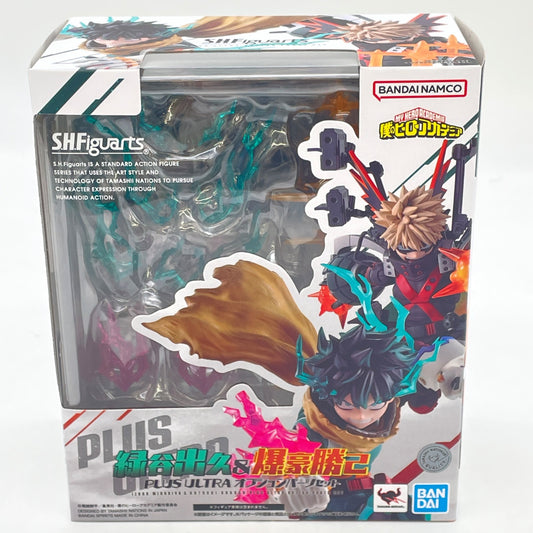 S.H.Figuarts My Hero Academia Izuku Midoriya Katsuki Bakugo Option Parts Set