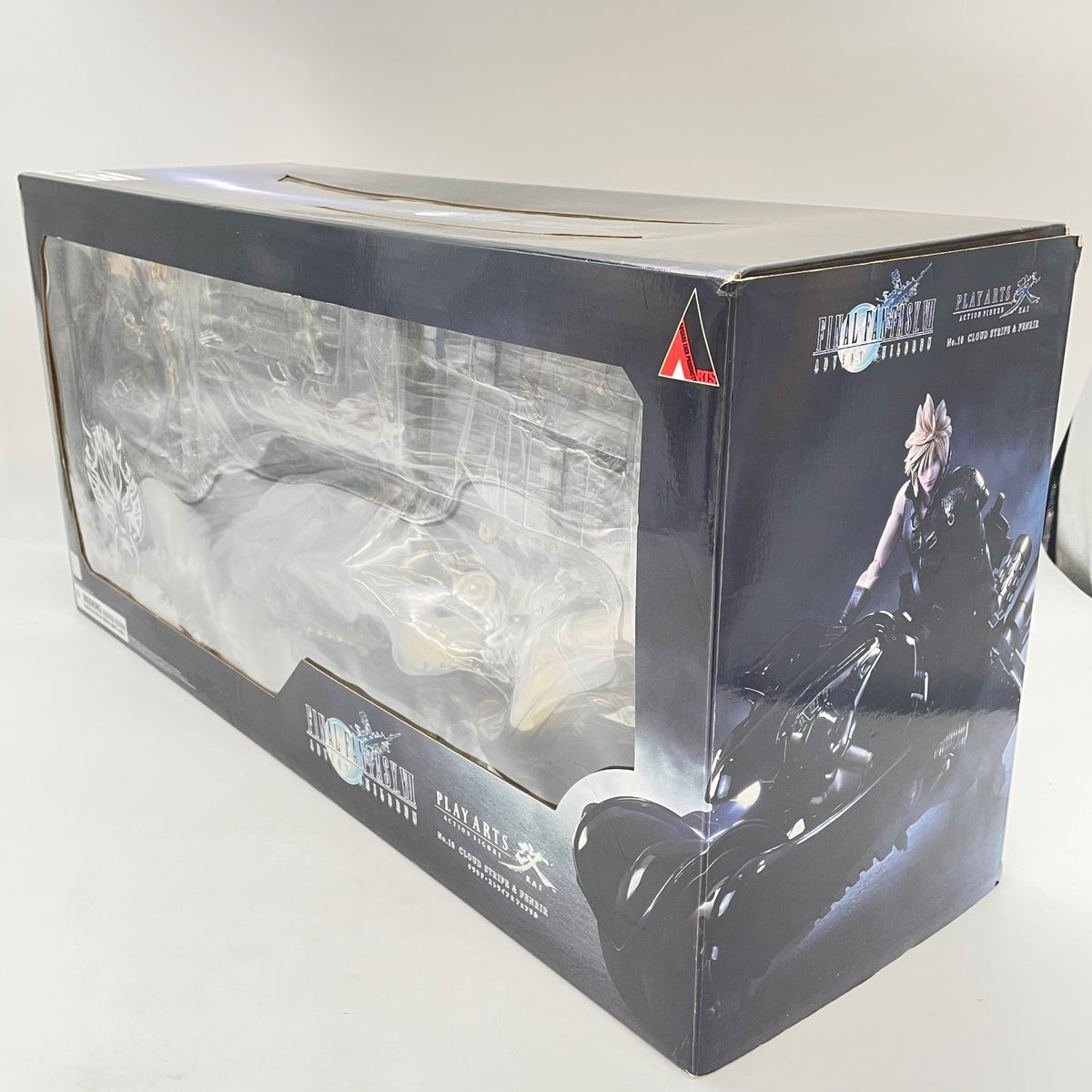 FINAL FANTASY VII ADVENT CHILDREN PLAY ARTS Kai Cloud Strife & w/Box