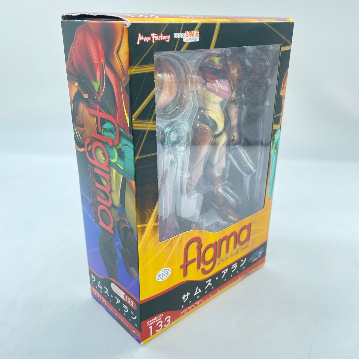Figure Figma Samus Aran 133 METROID Other M Morph ball Beam effect Image