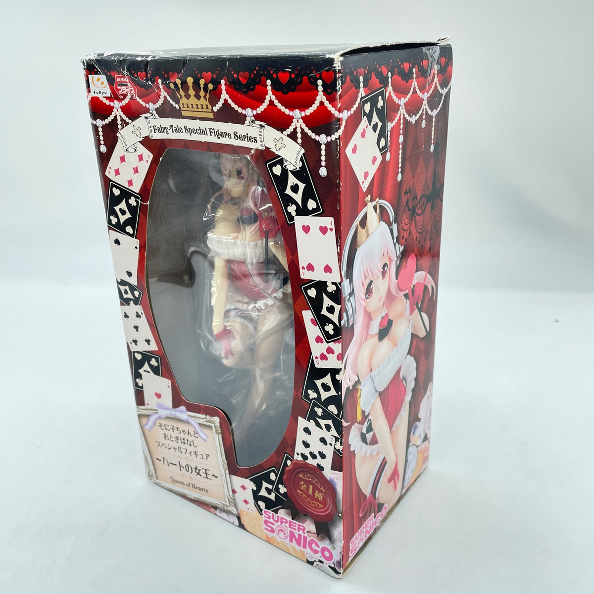 Super Sonico Fairy Tale Special Figure Queen of Hearts Series FuRyu From Japan