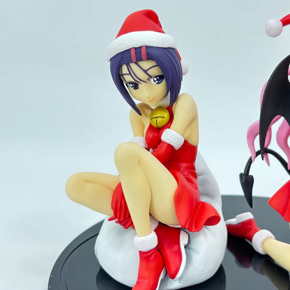 To Love-Ru Haruna & Lala Mini Skirt Santa ver. Figure Shueisha Solid Selection