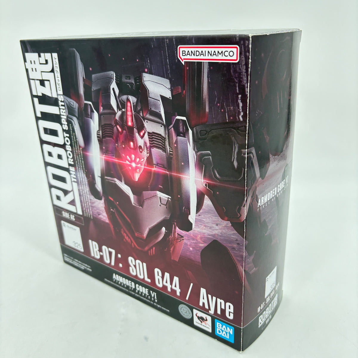 ROBOT Spirits Armored Core VI SIDE AC IB-07 SOL 644 Ayre Figure BANDAI w/Box